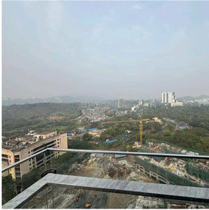 Balcony Image of 1600 Sq.ft 3 BHK Apartment / Flat for sale in L And T Elixir Reserve Iora, Powai Mumbai for Rs. 68000000