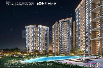Image of 1016 Sq.ft 2 BHK Apartment / Flat for sale in Geras Joy On The Treetops, Hinjawadi Phase 3, Pune for Rs. 8000000