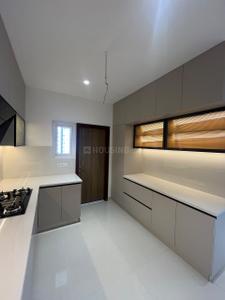 Kitchen Image of 2486 Sq.ft 3 BHK Apartment / Flat for rent in Lotus Grand, Kokapet Hyderabad for Rs. 85000