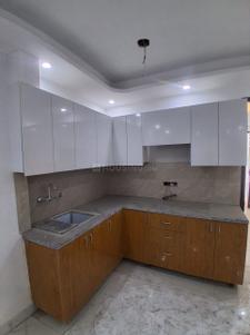 Kitchen Image of 720 Sq.ft 2 BHK Apartment / Flat for sale in Ekta  Apartment, Rajpur Khurd Extension New Delhi for Rs. 4500000
