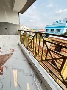 Balcony Image of 1153 Sq.ft 3 BHK Apartment / Flat for sale in Konnagar Hooghly for Rs. 2882500