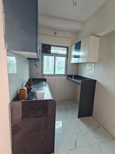 Kitchen Image of 575 Sq.ft 1 BHK Apartment / Flat for rent in Buddha Heights, Mira Road East Mira Bhayandar for Rs. 20000