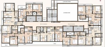 Image of 655 Sq.ft 2 BHK Apartment / Flat for sale in Swastik Coral, Vikhroli East, Mumbai for Rs. 12200000