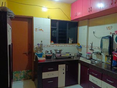 Kitchen Image of 750 Sq.ft 2 BHK Apartment / Flat for sale in  Shri Babasaheb Tapkir Park, Pimpri Pune for Rs. 7000000