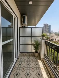 Balcony Image of 700 Sq.ft 1 BHK Apartment / Flat for rent in Indira Nagar Bengaluru for Rs. 15500