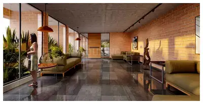 Balcony Image of 5324 Sq.ft 4 BHK Apartment / Flat for sale in Thaltej Ahmedabad for Rs. 42500000