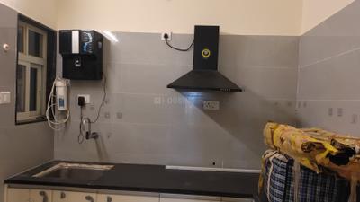 Kitchen Image of 990 Sq.ft 2 BHK Apartment / Flat for rent in Choice Goodwill Breeza, Dhanori Pune for Rs. 25000