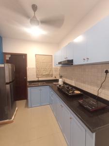 Kitchen Image of 800 Sq.ft 1 BHK Apartment / Flat for rent in Mandrem Goa for Rs. 30000