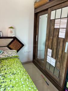 Bedroom Image of 650 Sq.ft 1 BHK Apartment / Flat for rent in Siddharth Ganga Tower, Kalyani Nagar Pune for Rs. 35000