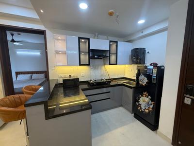 Kitchen Image of 984 Sq.ft 1 BHK Apartment / Flat for rent in Brigade Residences, Perungudi Chennai for Rs. 60000