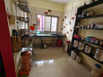 Kitchen Image of 500 Sq.ft 1 RK Independent House for rent in Nigdi Pune for Rs. 13000