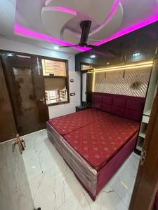 Bedroom Image of 600 Sq.ft 2 BHK Builder Floor for rent in Uttam Nagar New Delhi for Rs. 15000