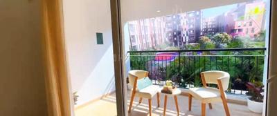 Balcony Image of 1350 Sq.ft 2.5 BHK Apartment / Flat for sale in Padur Chennai for Rs. 11300000