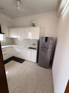 Kitchen Image of 1114 Sq.ft 3 BHK Apartment / Flat for rent in Frame The Grand Fortune, Sirsi Jaipur for Rs. 40000