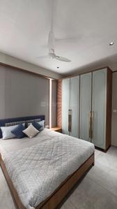 Bedroom Image of 2200 Sq.ft 3 BHK Apartment / Flat for rent in Rudra Keshav Skyline, Chandkheda Ahmedabad for Rs. 50000