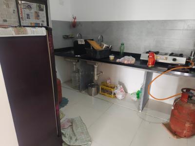 Kitchen Image of 792 Sq.ft 2 BHK Apartment / Flat for rent in Roshan Milestone, Tathawade Pune for Rs. 21000