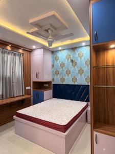 Bedroom Image of 1600 Sq.ft 3 BHK Apartment / Flat for rent in Omaxe The Palace, Gomti Nagar Lucknow for Rs. 60000