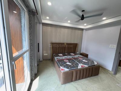Bedroom Image of 1000 Sq.ft 2 BHK Builder Floor for rent in Sector 46 Gurgaon for Rs. 49000