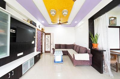 Hall Image of 1260 Sq.ft 2 BHK Apartment / Flat for sale in Chandlodia Ahmedabad for Rs. 6000000