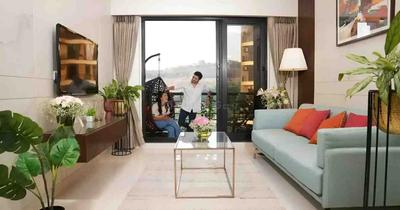 Living Room Image of 932 Sq.ft 2 BHK Apartment / Flat for sale in K Raheja Raheja Vistas T1 And T2, Baner Pune for Rs. 9300000