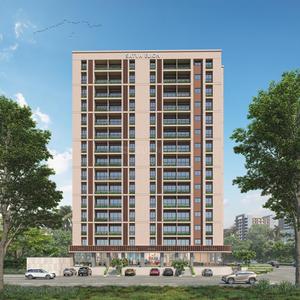 Image of 811 Sq.ft 1 BHK Apartment / Flat for sale in Pal, Surat for Rs. 3051000