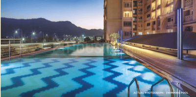 Image of 900 Sq.ft 2 BHK Apartment / Flat for sale in Paradise Sai World City Phase II, Panvel, Navi Mumbai for Rs. 13550000