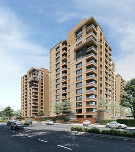 Image of 2200 Sq.ft 3 BHK Apartment / Flat for sale in Sangini Vedanta, Vesu, Surat for Rs. 14300000