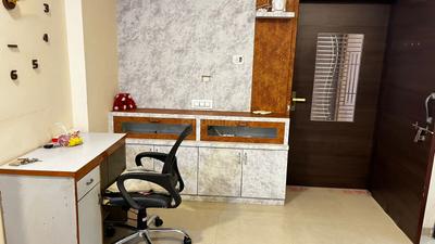 Hall Image of 850 Sq.ft 1 BHK Apartment / Flat for rent in Applewoods Satyesh Residency, Shela Ahmedabad for Rs. 21500
