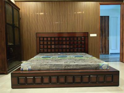 Bedroom Image of 900 Sq.ft 1 RK Apartment / Flat for rent in Sector 53 Gurgaon for Rs. 25000