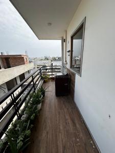 Balcony Image of 600 Sq.ft 1 BHK Builder Floor for rent in Unitech Vista Villas, Sector 46 Gurgaon for Rs. 36000
