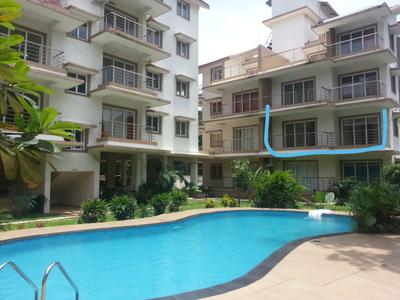 Image of 661 Sq.ft 1 BHK Apartment / Flat for sale in B And F Ivy Retreat, Baga, Goa for Rs. 10000000