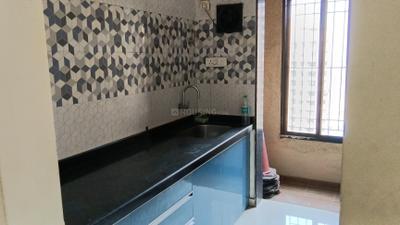 Kitchen Image of 700 Sq.ft 1 BHK Apartment / Flat for rent in Kalyan West Kalyan for Rs. 16500