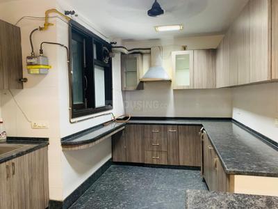 Kitchen Image of 1800 Sq.ft 3 BHK Builder Floor for rent in Kalkaji New Delhi for Rs. 84000
