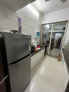 Kitchen Image of 1300 Sq.ft 2 BHK Apartment / Flat for rent in Shikha Tower, Kopar Khairane Navi Mumbai for Rs. 50000