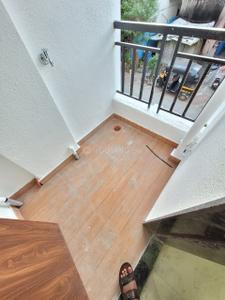 Balcony Image of 650 Sq.ft 1 BHK Apartment / Flat for rent in New Sangvi Pune for Rs. 20500