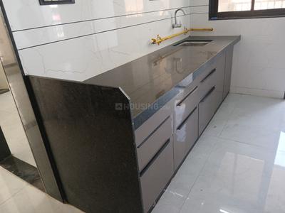 Kitchen Image of 1287 Sq.ft 2 BHK Apartment / Flat for rent in Vitoria Heights, Sima Nagar Surat for Rs. 18500