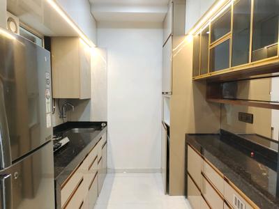 Kitchen Image of 900 Sq.ft 2 BHK Apartment / Flat for rent in Gurukrupa Marina Enclave, Malad West Mumbai for Rs. 60000