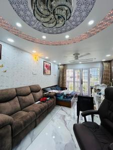 Hall Image of 1800 Sq.ft 3 BHK Apartment / Flat for rent in The Central Park South, Sholinganallur Chennai for Rs. 50000