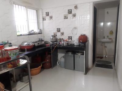 Kitchen Image of 660 Sq.ft 1 BHK Apartment / Flat for sale in J P S Chintamani Residency, Kirkatwadi Pune for Rs. 3200000