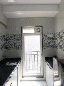 Kitchen Image of 589 Sq.ft 1 BHK Apartment / Flat for rent in Raunak Bliss Phase A, Kasarvadavali Thane for Rs. 27666