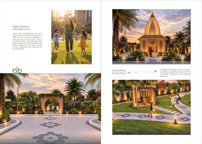 Brochure Image of 999 Sq.ft Residential Plot / Land for sale in Springfield Prim Habitat Block E, Madhorajpura Jaipur for Rs. 3324450