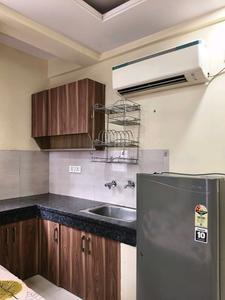 Kitchen Image of 580 Sq.ft 1 RK Apartment / Flat for rent in DLF Phase 3 Gurgaon for Rs. 20000