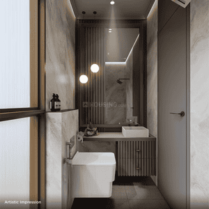 Image of 1195 Sq.ft 3 BHK Apartment / Flat for sale in Thane West, Thane for Rs. 21600000