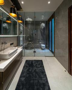 Bathroom Image of 3500 Sq.ft 3 BHK Apartment / Flat for rent in Bajwa Sunny Heights, Kharar Mohali for Rs. 14000