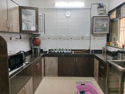 Kitchen Image of 2500 Sq.ft 4 BHK Apartment / Flat for sale in Kopar Khairane Navi Mumbai for Rs. 37700000