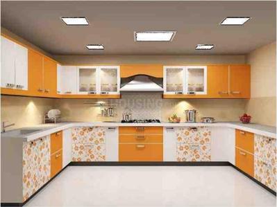 Kitchen Image of 650 Sq.ft 1 BHK Apartment / Flat for rent in Nirmal Bag Rishikesh for Rs. 16000