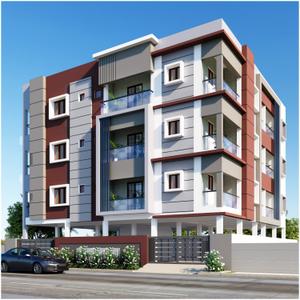 Image of 1771 Sq.ft 3 BHK Apartment / Flat for sale in Kovilambakkam, Chennai for Rs. 14368000