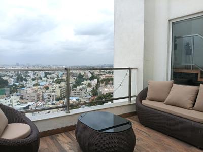 Terrace Image of 3300 Sq.ft 4 BHK Apartment / Flat for sale in Living Another Sky, Horamavu Bengaluru for Rs. 75000000