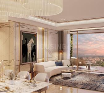 Hall Image of 1650 Sq.ft 3 BHK Apartment / Flat for sale in Lodha Altero, Wakad Pune for Rs. 21500000