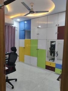 Bedroom Image of 1890 Sq.ft 3 BHK Apartment / Flat for rent in Crown Whistling Woods, Manchirevula Hyderabad for Rs. 72000